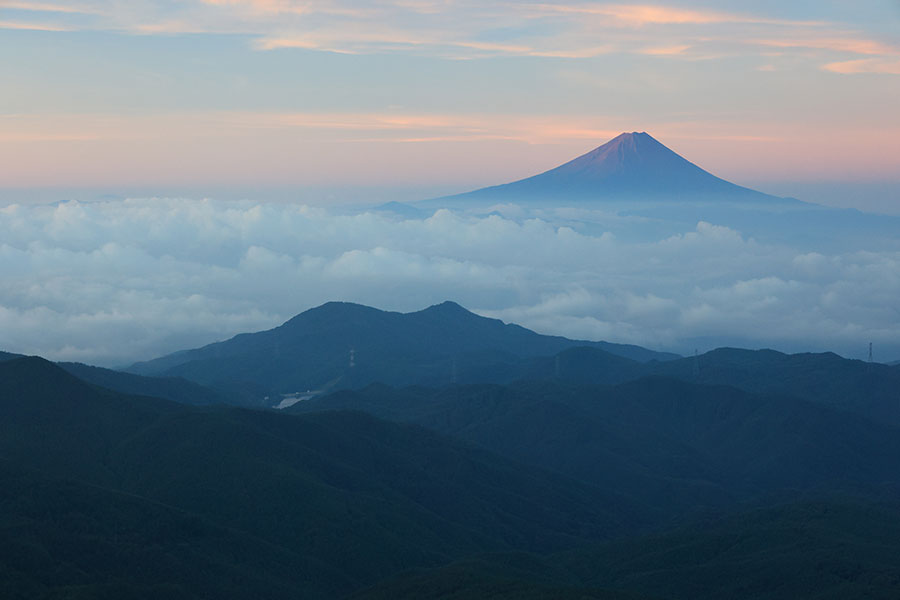 金峰山からの富士