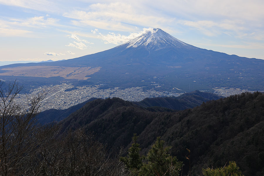 三ツ峠からの富士